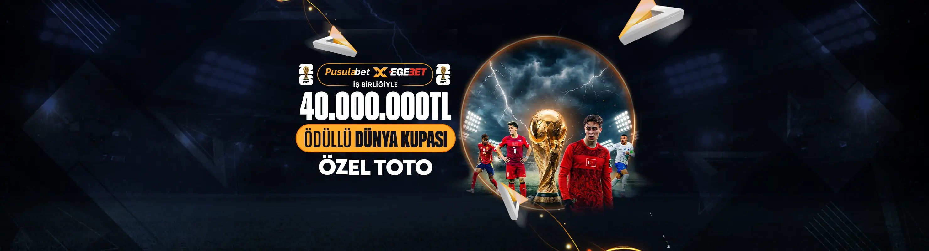 40.000.000 TL ödüllü Dünya Kupası özel toto